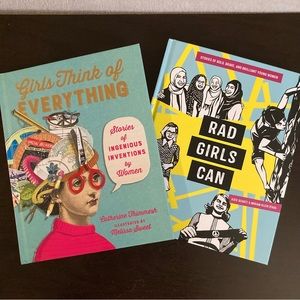 2 Girls bio books 👧